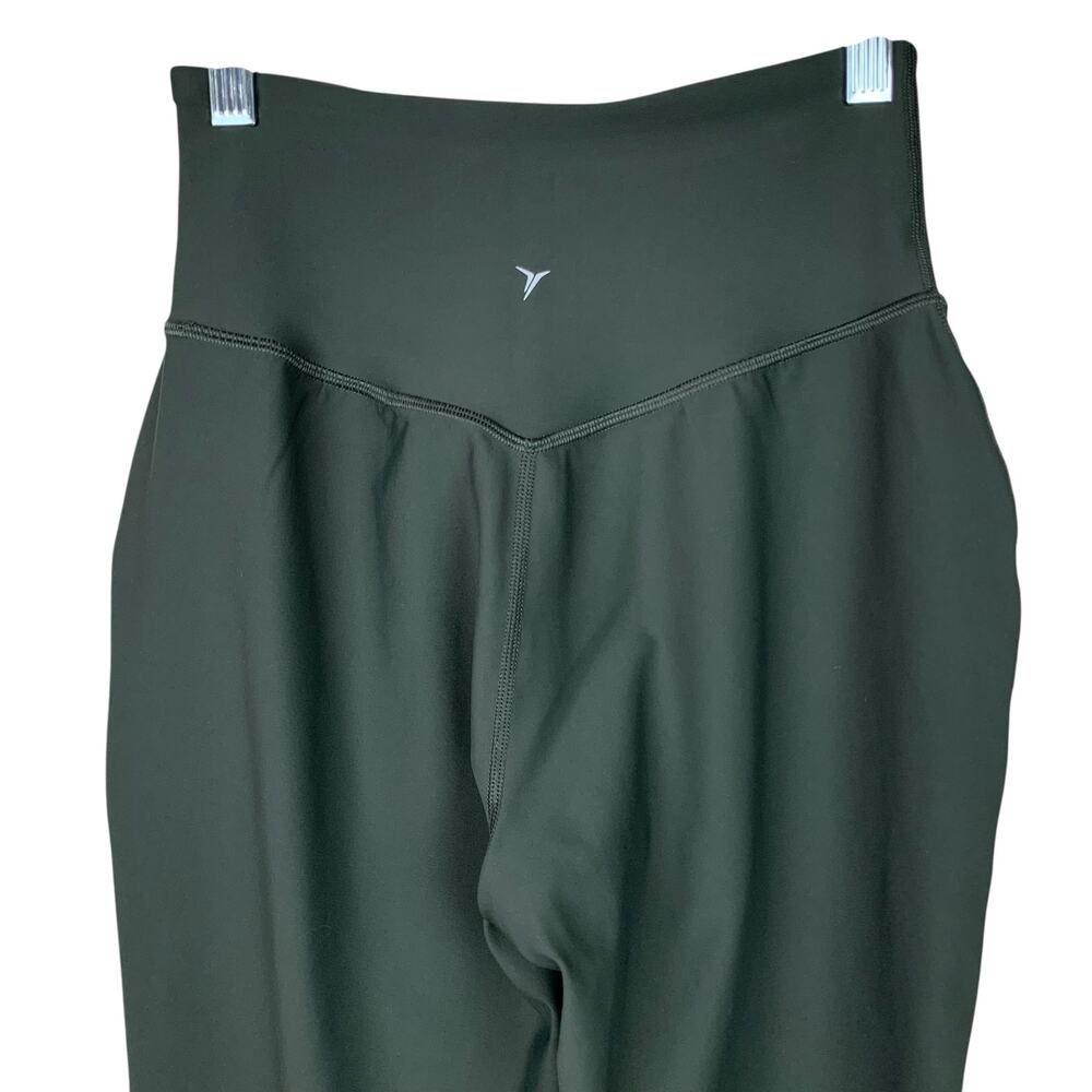Old Navy Active Powersoft Joggers Pull On Green Gray Pockets High Rise Womens XS - Picture 6 of 6